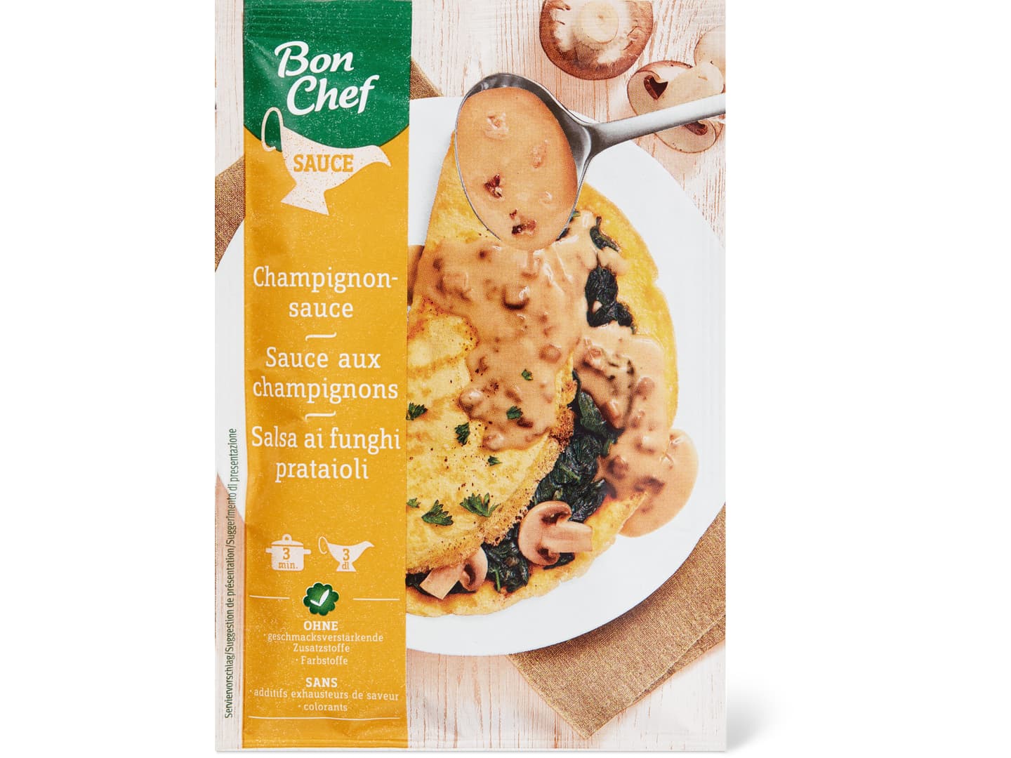 Bon Chef · Champignonssauce · vegetarisch