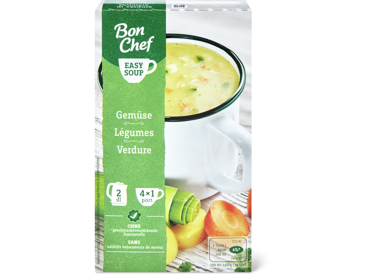Bon Chef Easy soup · Gemüsecrème · vegetarisch