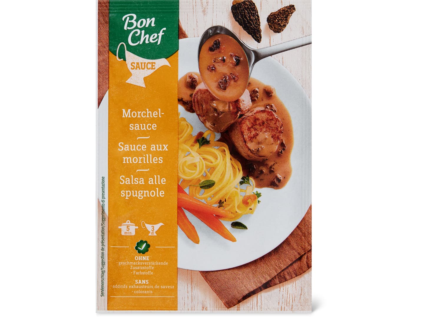 Bon Chef · Morchelsauce · vegetarisch