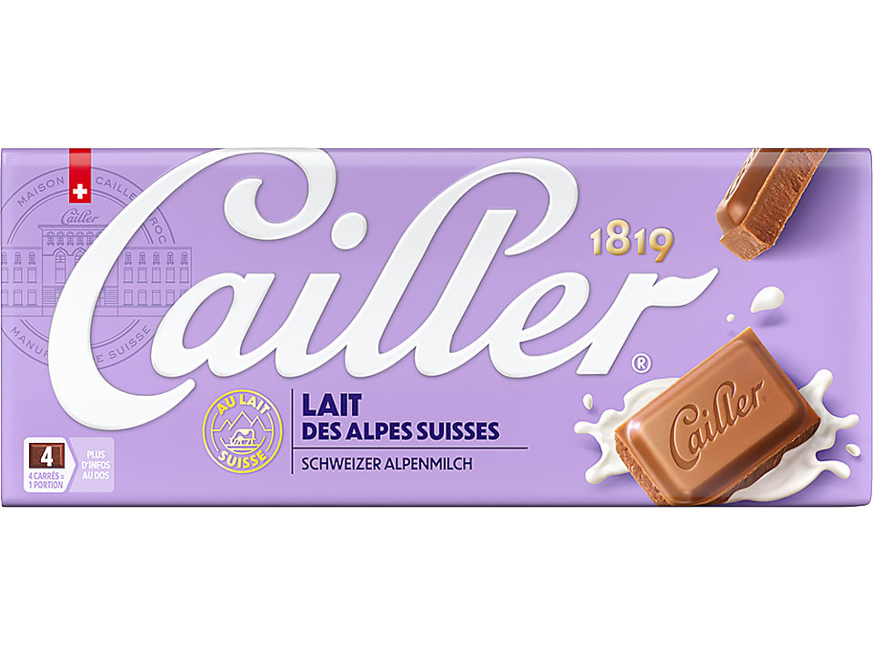 Cailler · Tafelschokolade · Milchschokolade