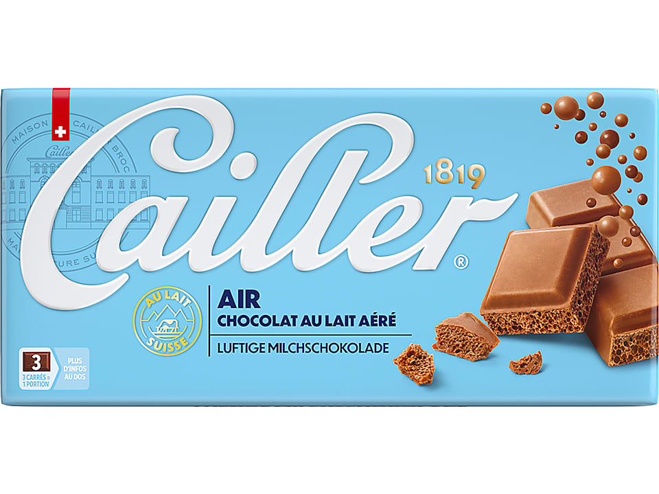 Cailler · Tafelschokolade · Milchschokolade