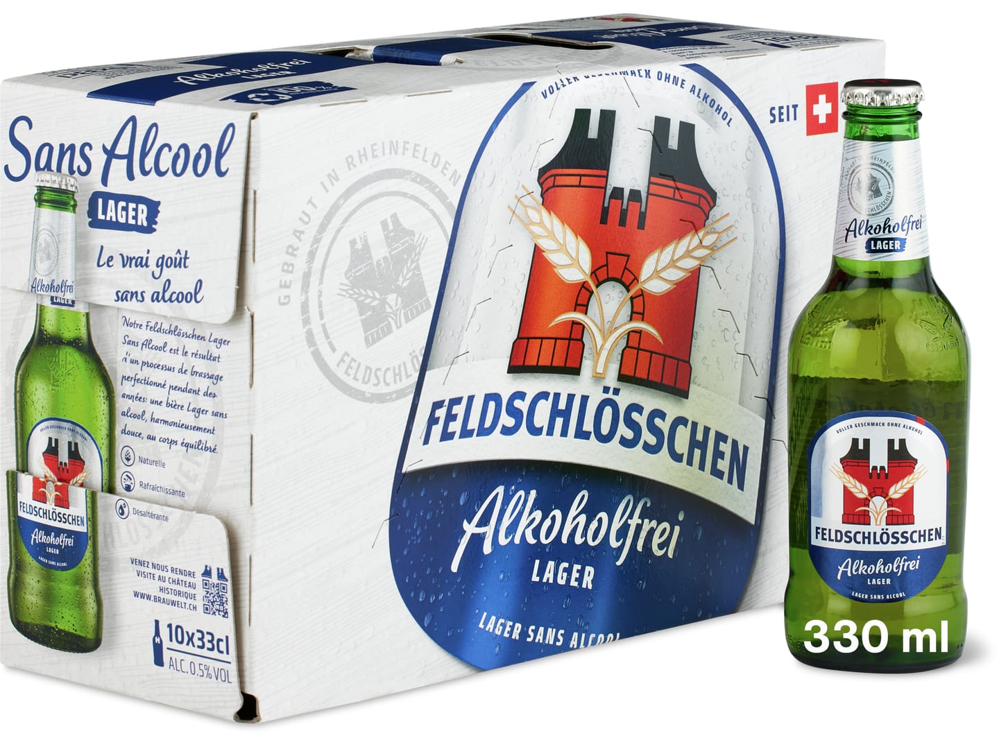 Feldschlösschen · Lager · alkoholfrei