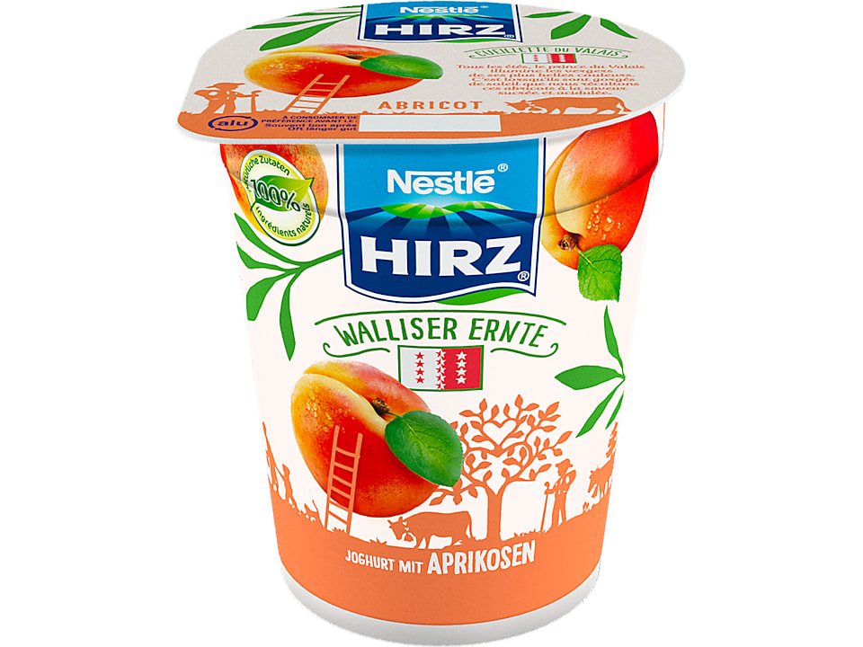 Hirz · Joghurt · Walliser Aprikosen