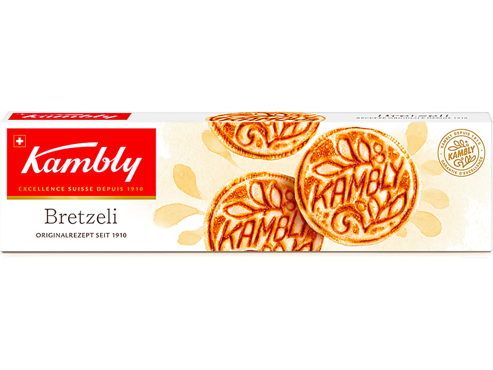 Kambly Bretzeli · Traditionelle schweizer Biscuits