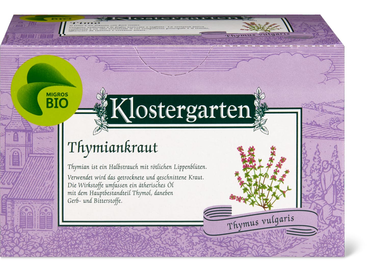 Klostergarten · Thymiankraut · Bio