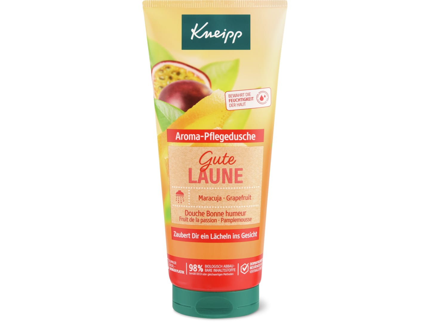 Kneipp · Gute Laune Pflegedusche · Maracuja & Grapefruit