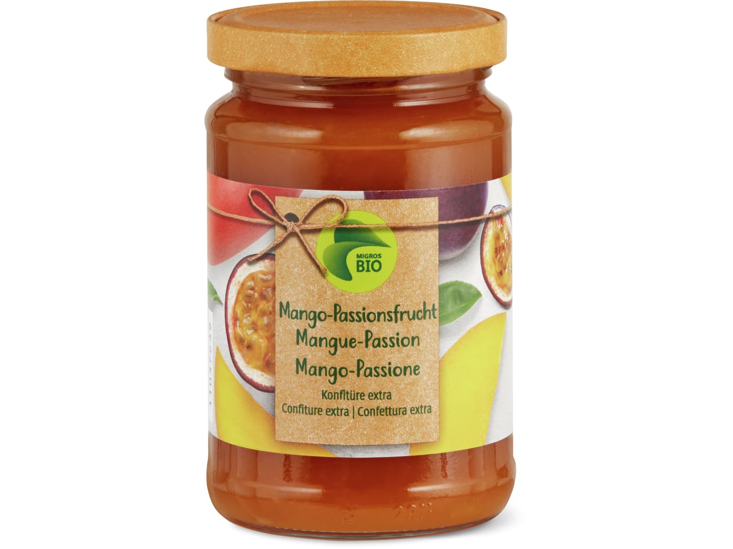 Konfitüre · Bio, Mango & Passionsfrucht