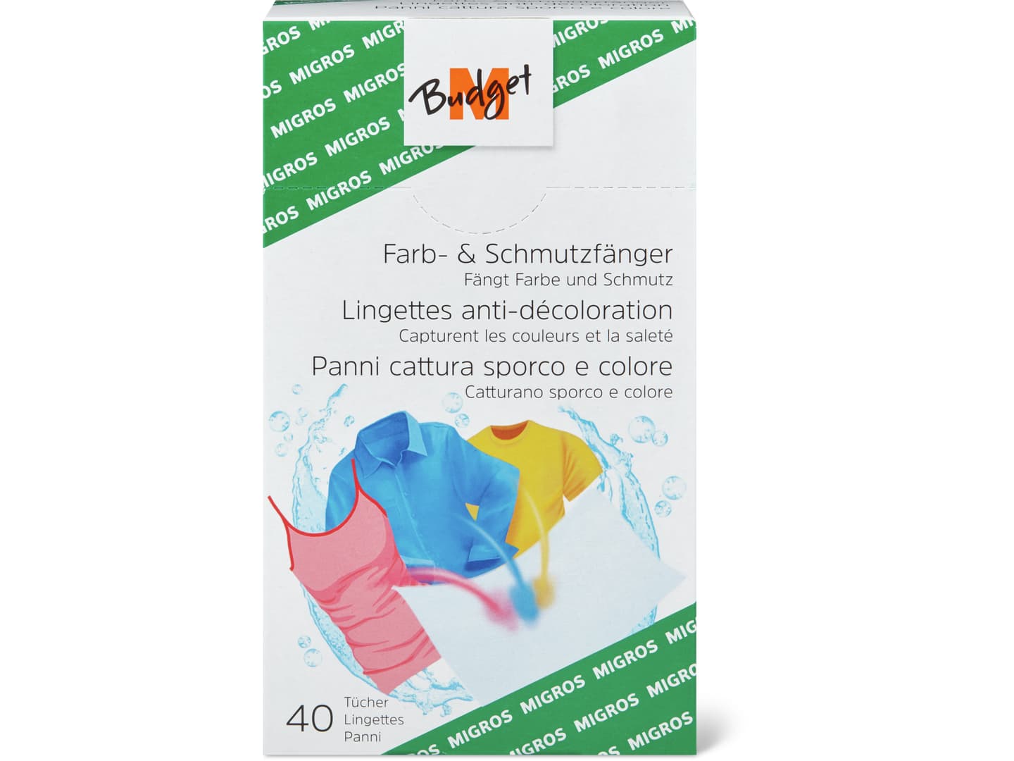 M-Budget · Farb- & Schmutzfänger · Tücher
