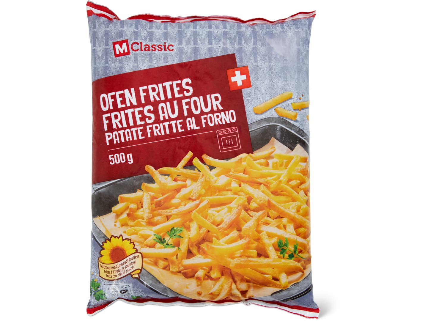 M-Classic · Ofen Frites · glutenfrei
