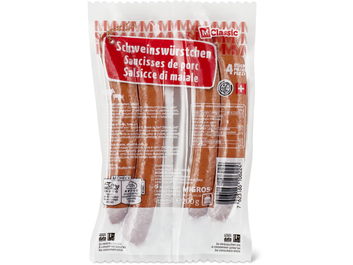 M-Classic · Schweinswürstchen · IP-SUISSE