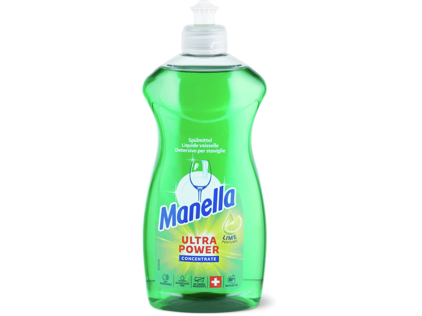 Manella · Abwaschmittel · Lime