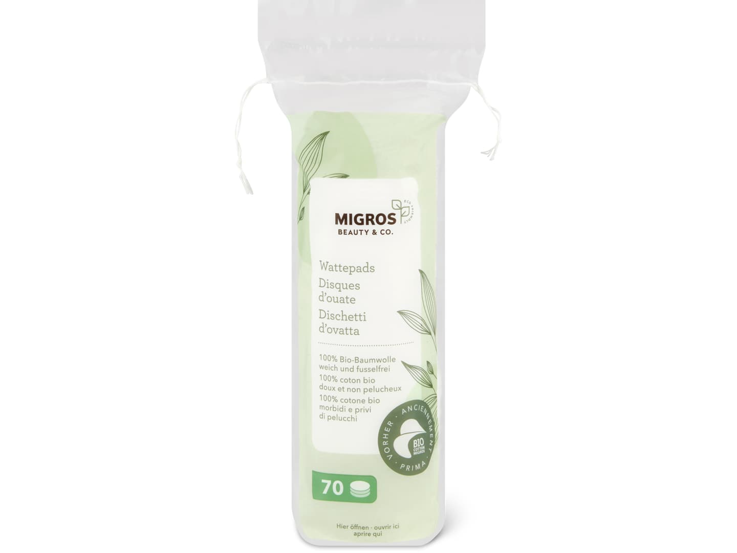 Migros Beauty & Co. · Eco Wattepads