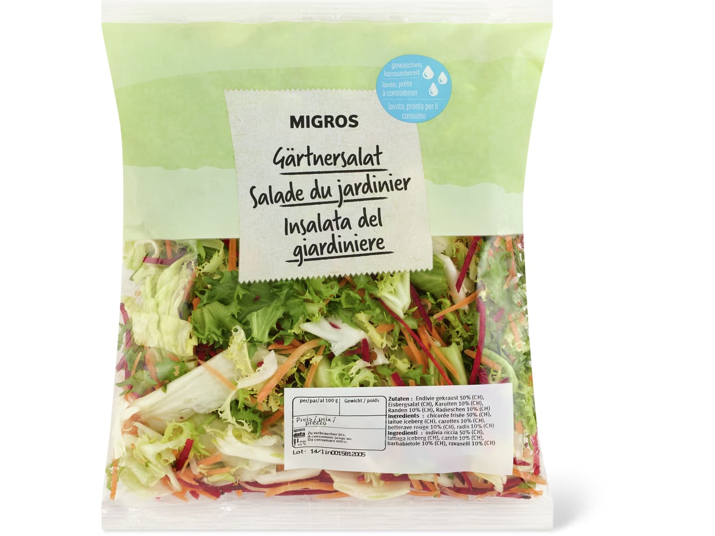Migros · Gärtnersalat