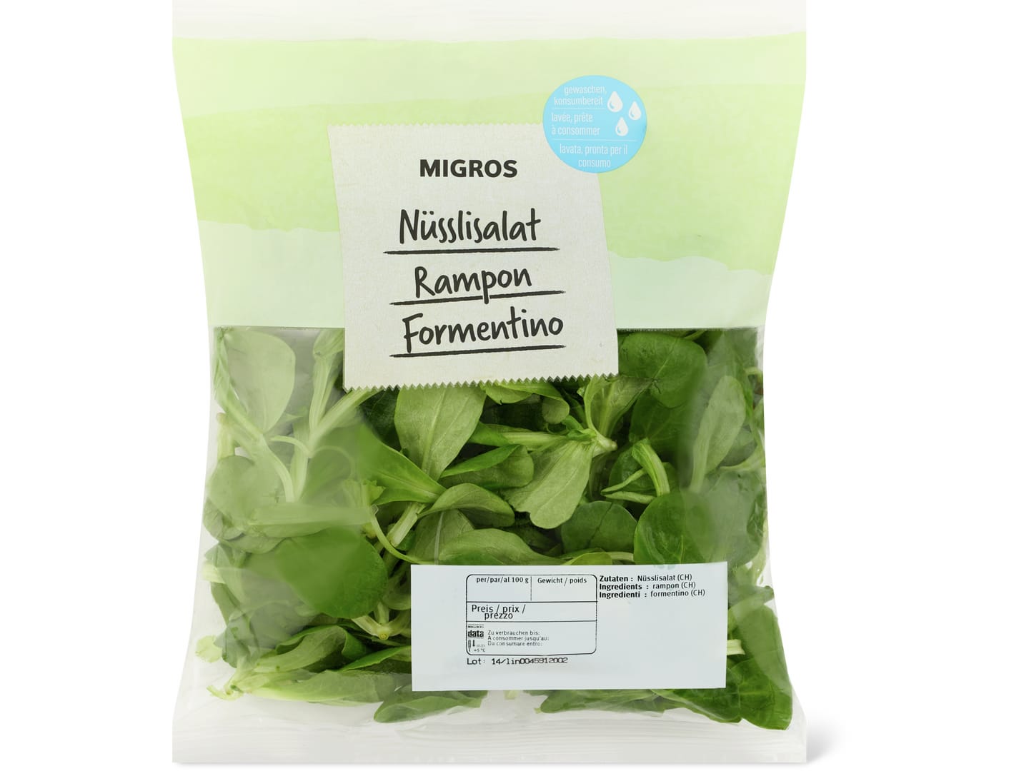 Migros · Nüsslisalat