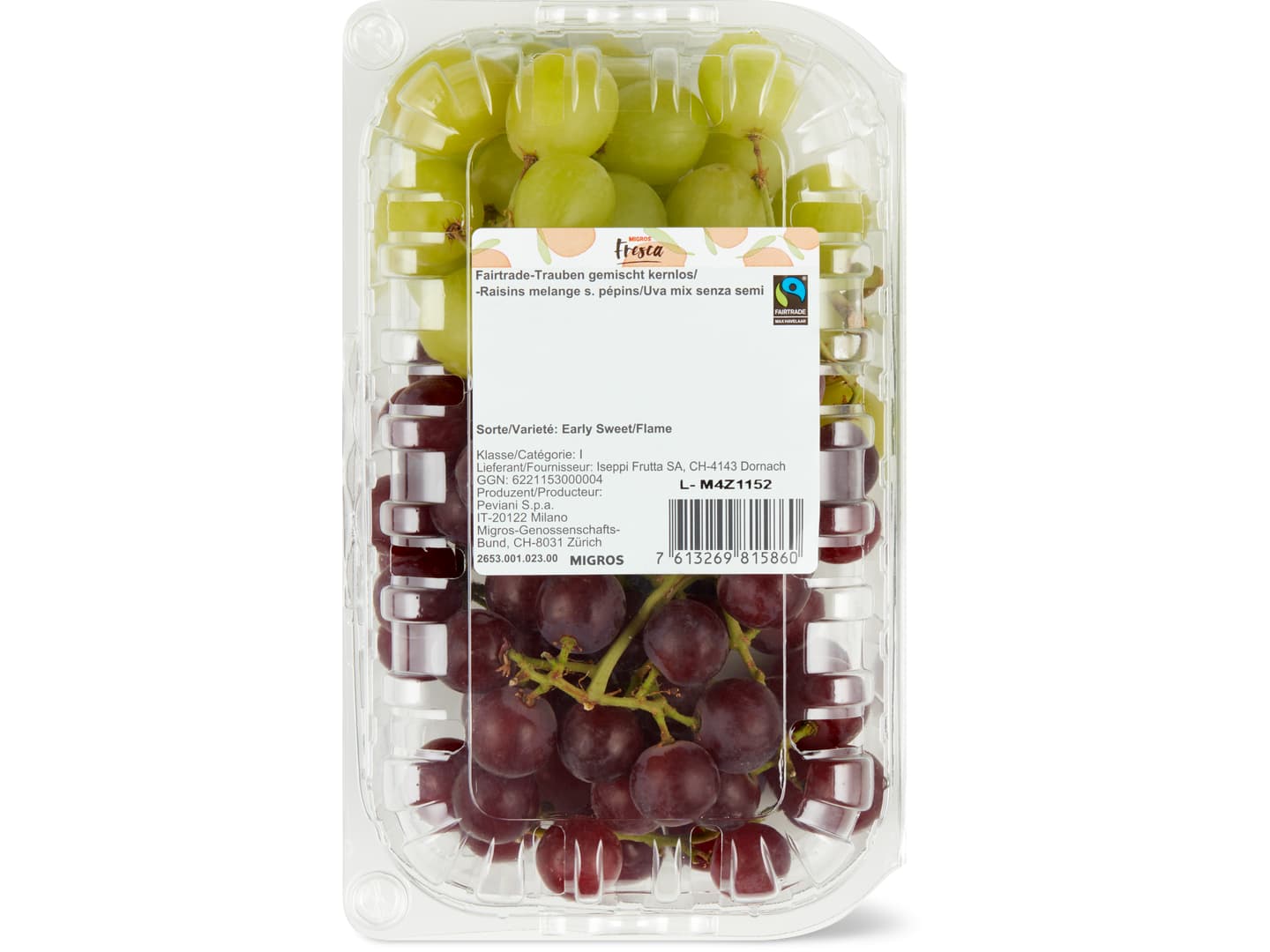 Migros · Trauben kernlos · gemischt
