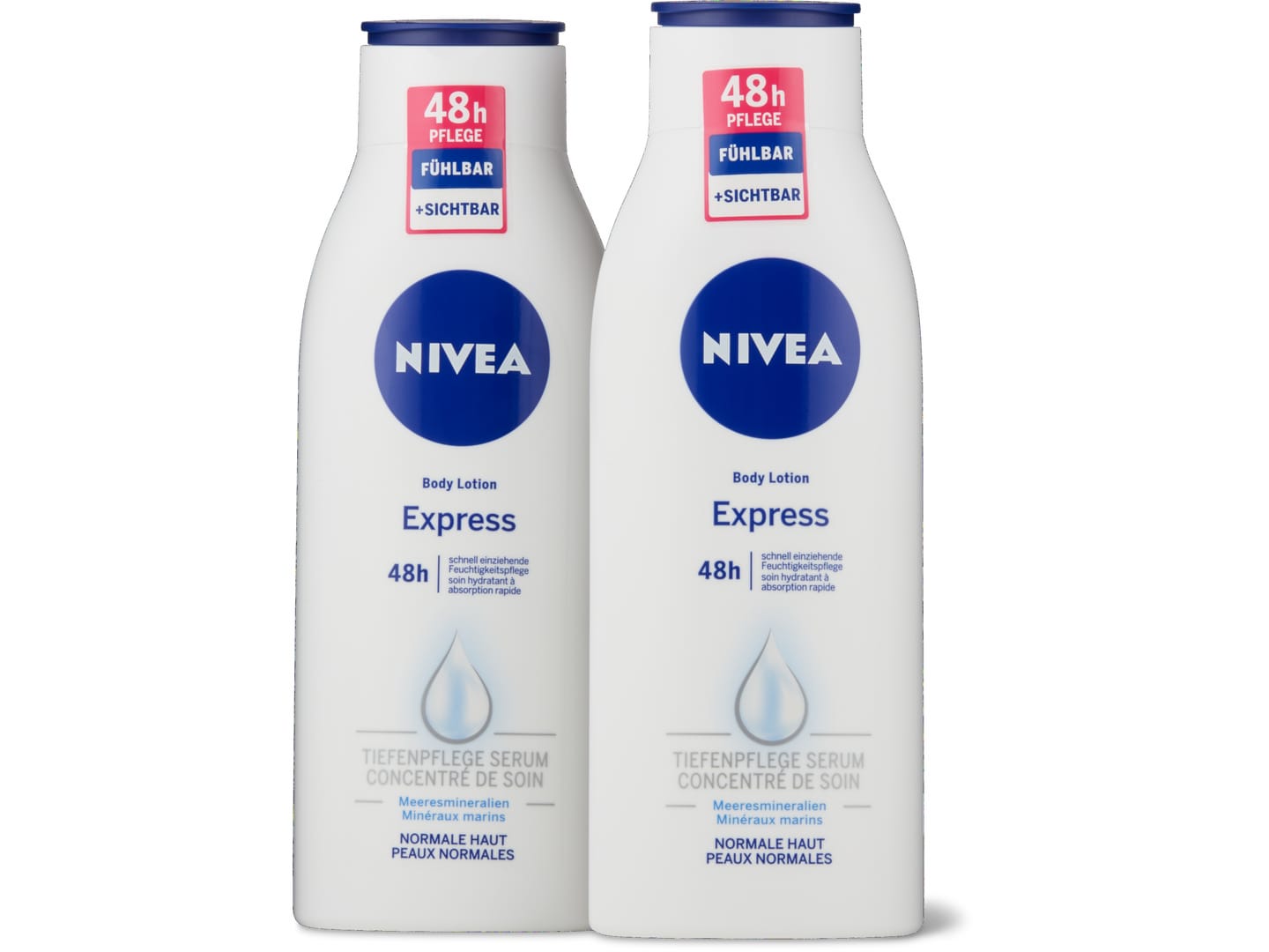 Nivea · Bodylotion Express 48H Feuchtigkeit