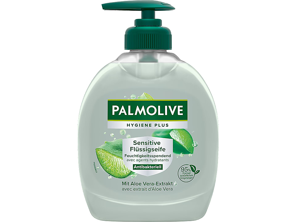 Palmolive Hygiene Plus · Flüssige Handseife · Aloe Vera