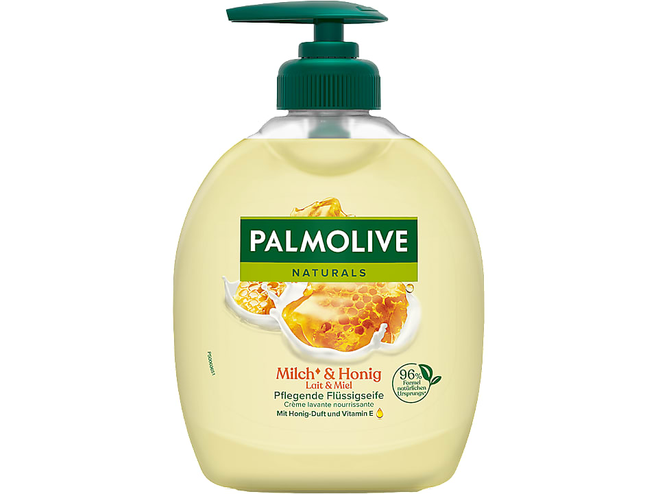 Palmolive Naturals · Flüssige Handseife · Milch & honig