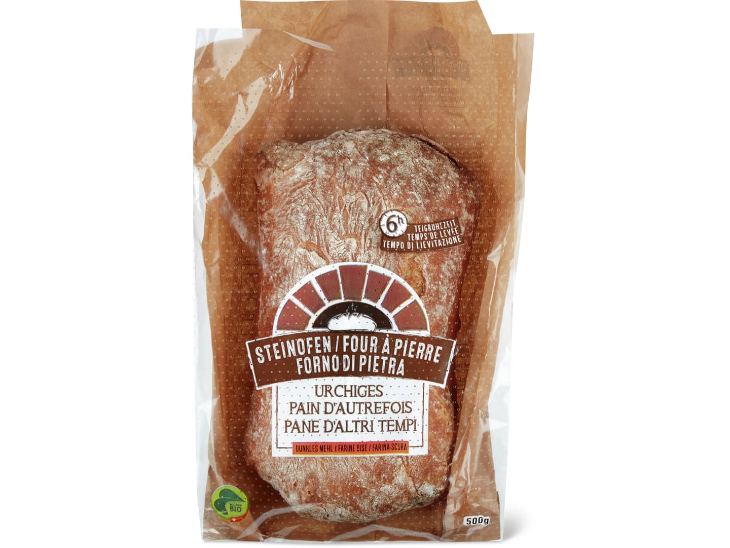 Steinofen · Urchiges Brot · Bio, dunkles Mehl