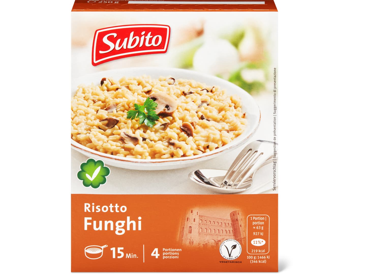 Subito Risotto · Funghi · vegetarisch
