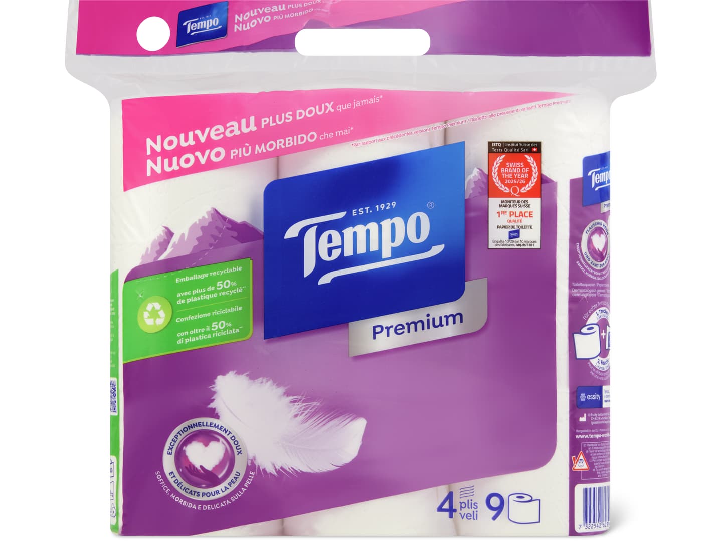 Tempo · Premium · 4-lagig