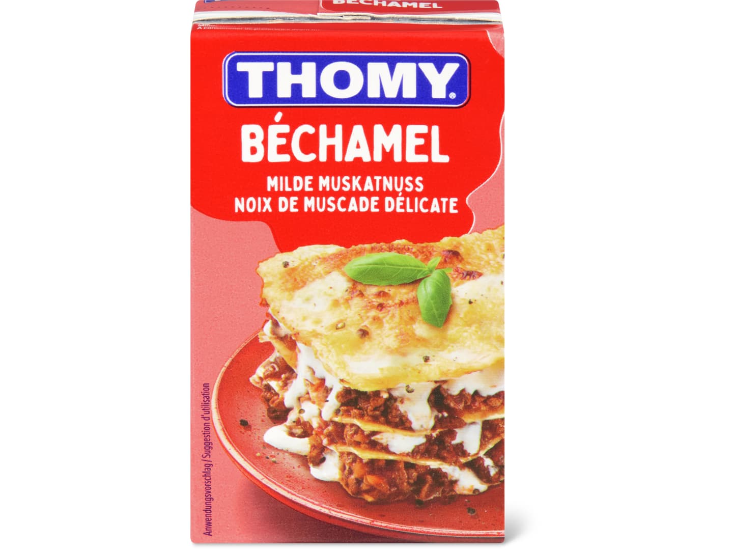 Thomy · Béchamel Sauce · milde Muskatnuss