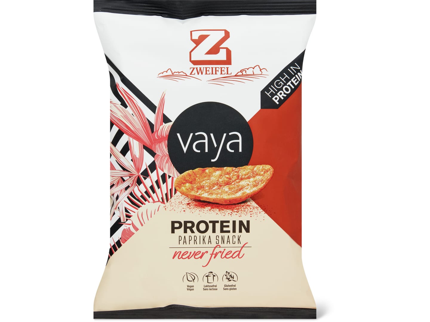 Zweifel Vaya · Proteinsnack · Paprika